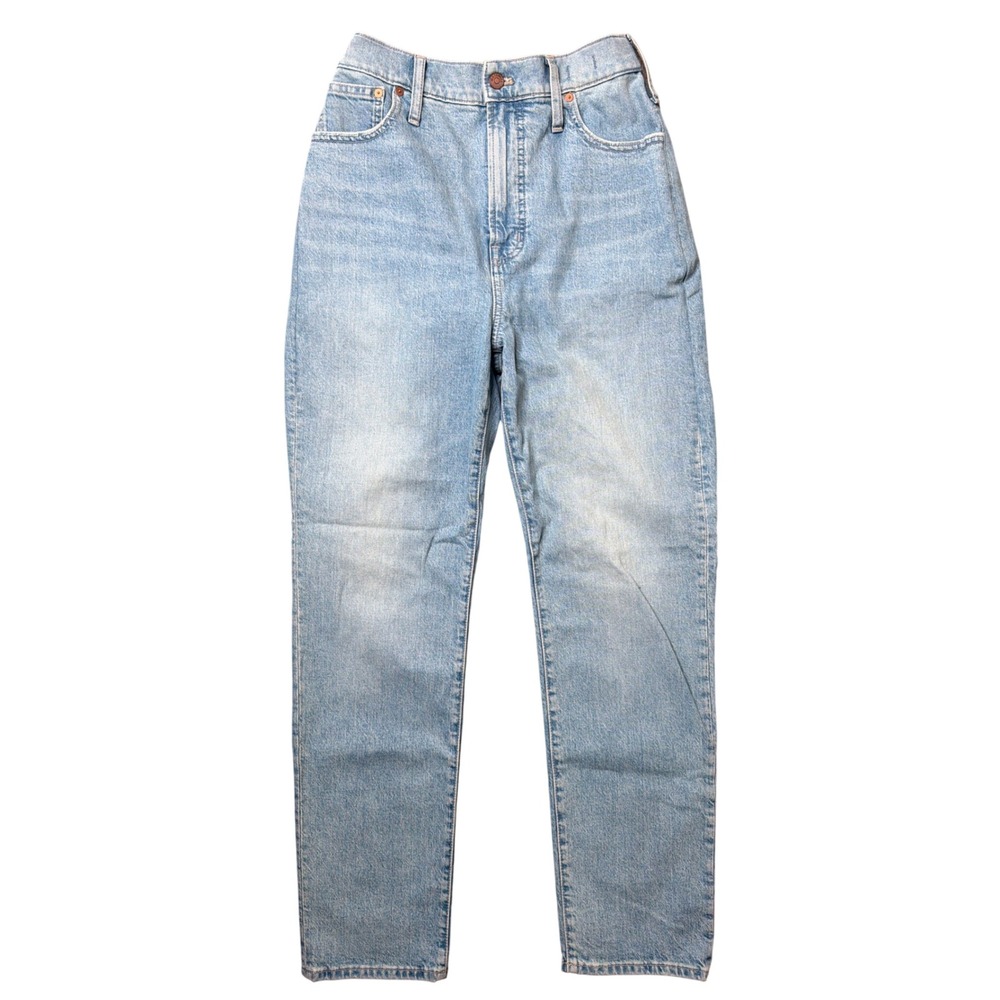 Madewell Jeans Womens 31 The Perfect Vintage Full-Length Light Blue High Rise